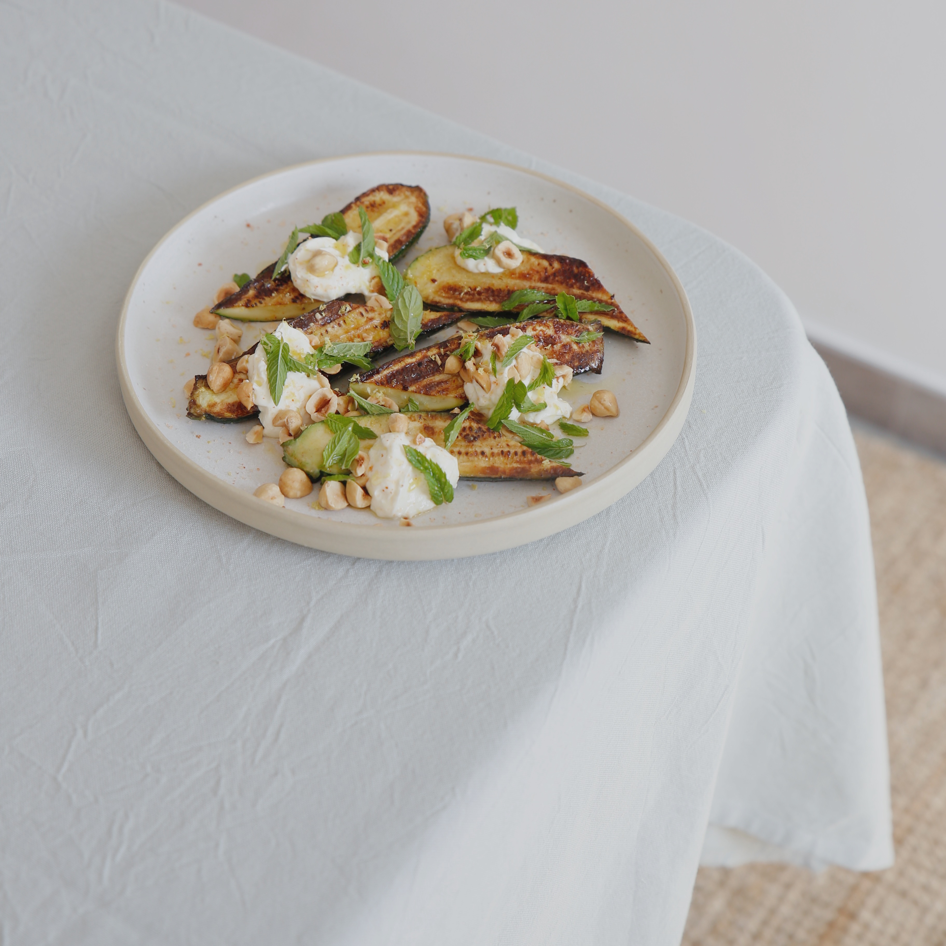Zucchini mit Zitronenricotta // Christoph Cyll x MINIMARKT