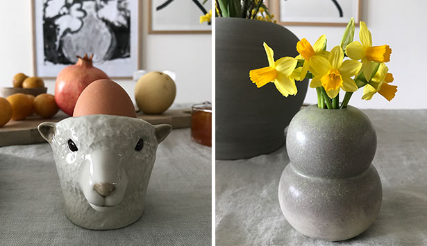 Eierbecher und Vase von MINIMARKT