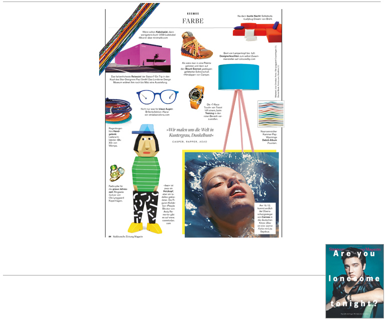 Minimarkt im SZ Magazin