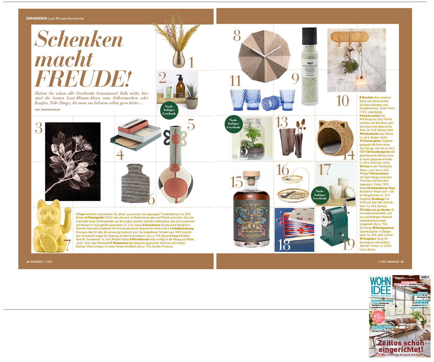 WOHNIDEE - Ausgabe 01 2022