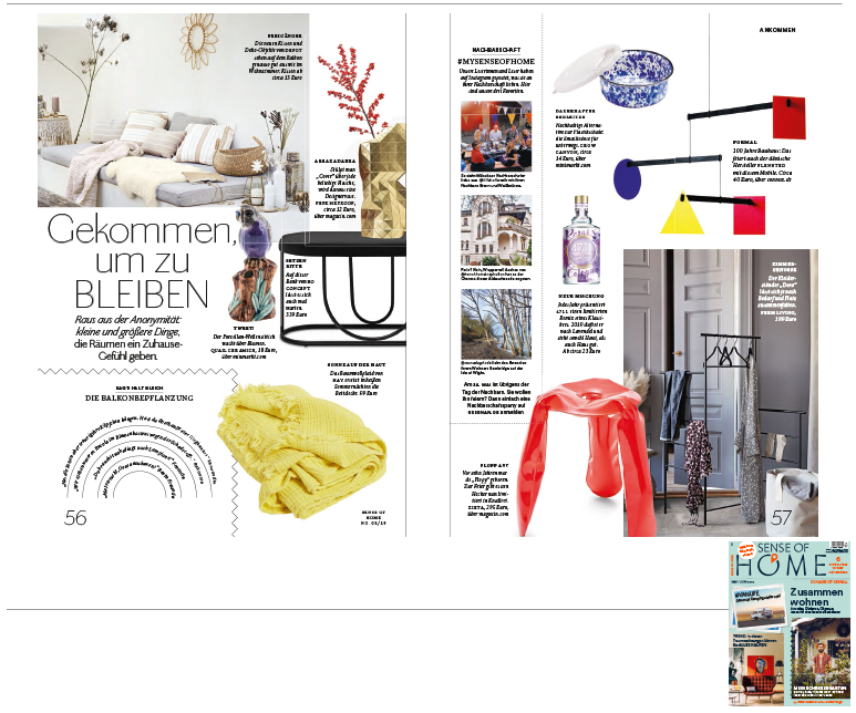 Minimarkt in der Sense of Home Ausgabe 3 2019